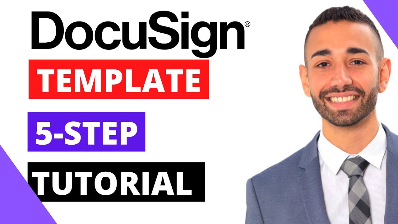 How To Create a Template in DocuSign Quick & Easy [VIDEO TUTORIAL]