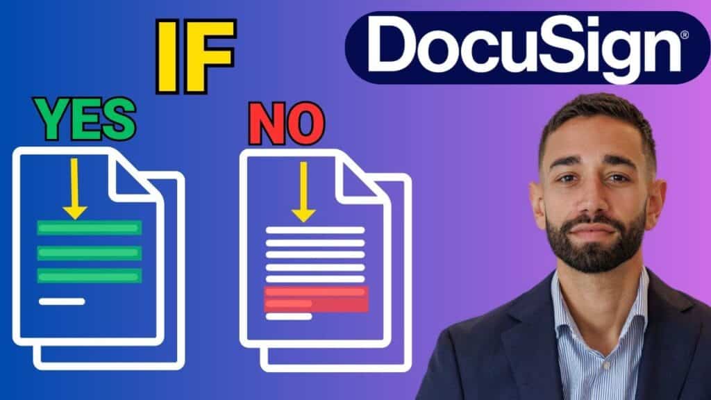 How to Create Docusign Documents with Conditional Sections - Solusign