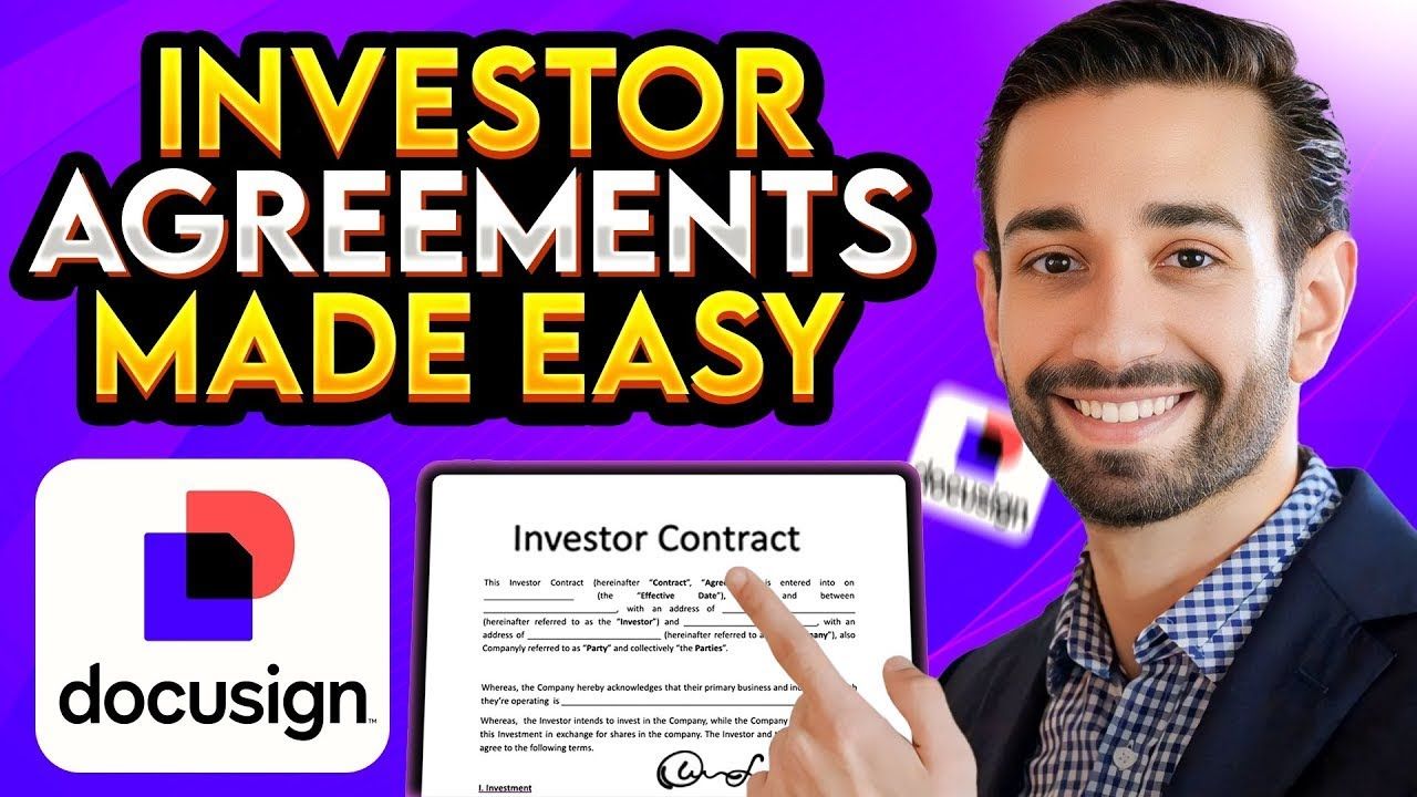 How To Automate Investor Agreements With Docusign